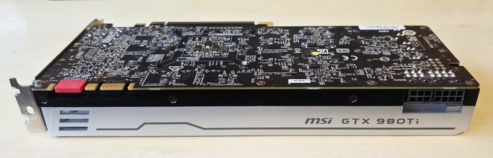 Placa video GTX 980TI 6GB MSI