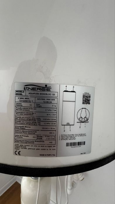 Boiler Energie  Monobloc 120l Energie