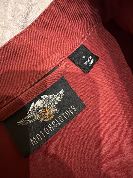 Harley Davidson бордо яке