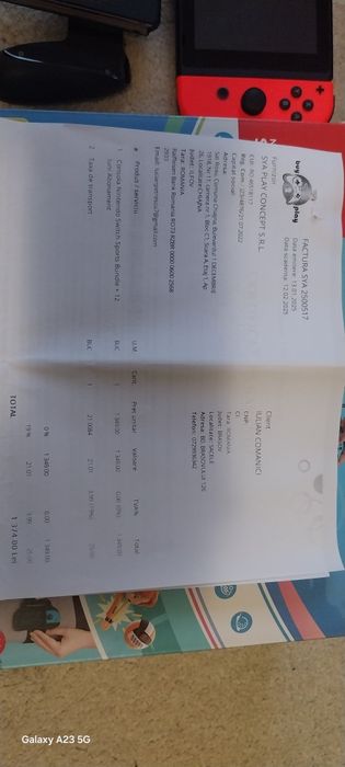 Nintendo switch în garanție