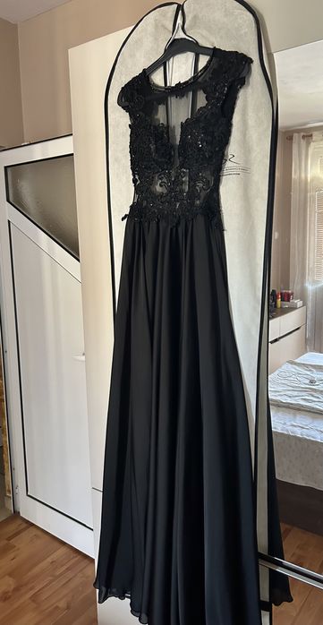 Официална черна рокля - Stoyan Radichev