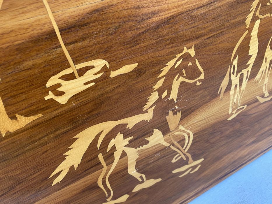 Холандска картина с интарзия - 000#НС