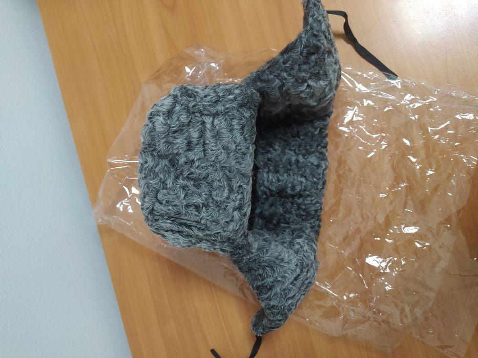 Каракуль шапка, натуральный