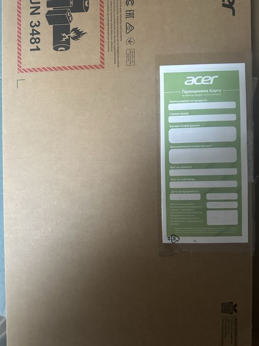 Лаптоп Acer Nitro 15