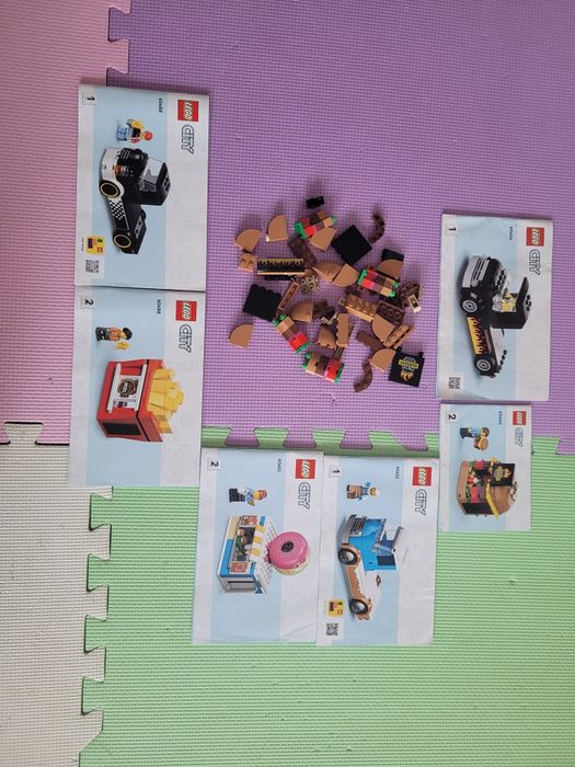 Lot instrucțiuni Lego  minecraft Ninjago creator
