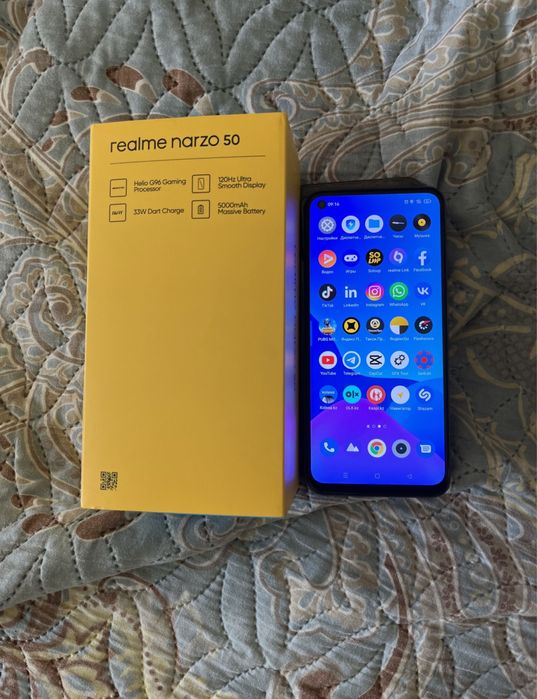 Realme narzo 50 в отличном состоянй