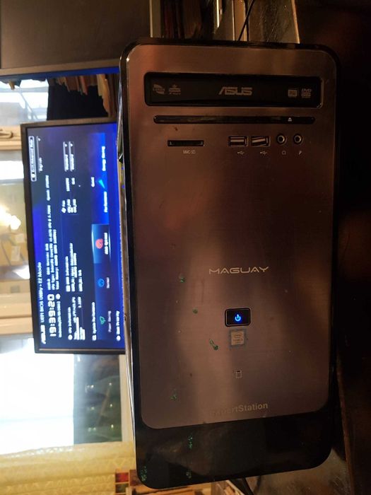 Sistem PC Desktop Maguay Placa de baza ASUS H81M-R LGA1150 Procesor Intel Core i5-4690 8GB Ddr3 HDD 250 GB DVDRW