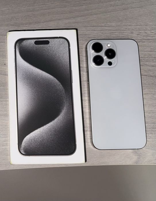 Iphone 15 pro max 256 Gb white titanium