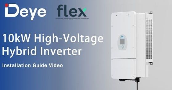 Deye hayvoltaj inverter 10kW gibrid