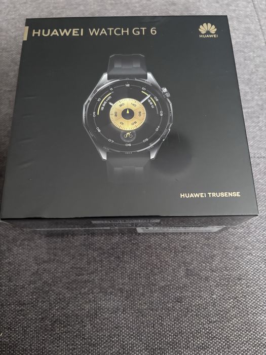Чисто  нов, Неразпечатан + 2 г. гаранция - Huawei Watch GT 6 Black