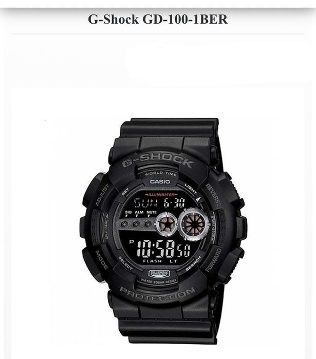 G - shock gd - 100 / G - shock ga - 140