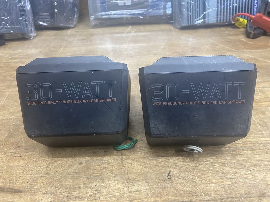 Boxe difuzoare auto Philips Old school noi