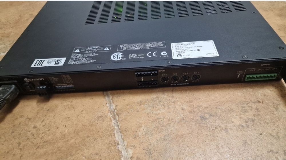 Amplificator Audio Crown CT 4150 COMTECH

Punctul puternic pentru util