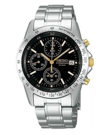 Перфектен подарък: Часовник SEIKO chronograph, мъжки,