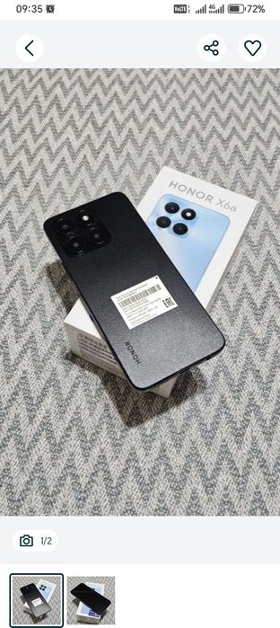 Honor x6a holati zur