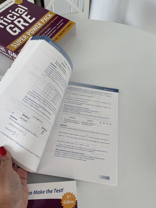 Ghid pregătire teste GRE