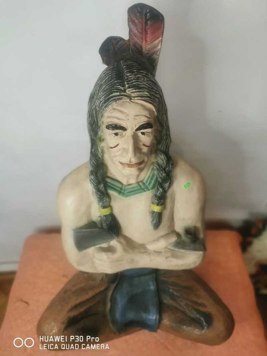 Indian statuie decor din fibra de sticla