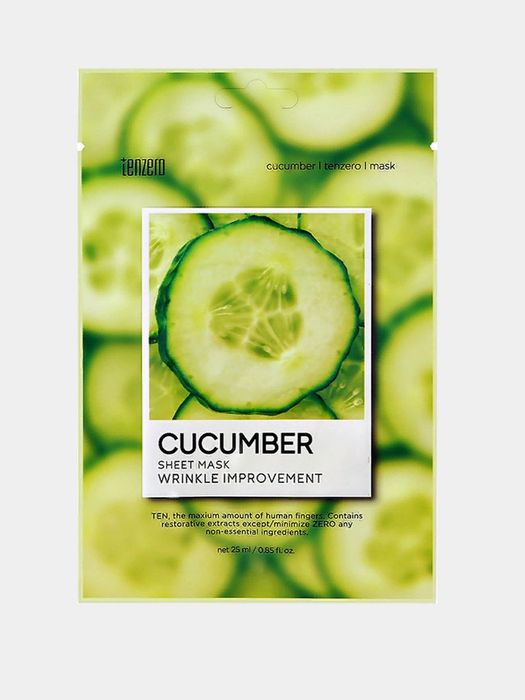 Тканевые маски Tenzero. Корейские тканевые маски