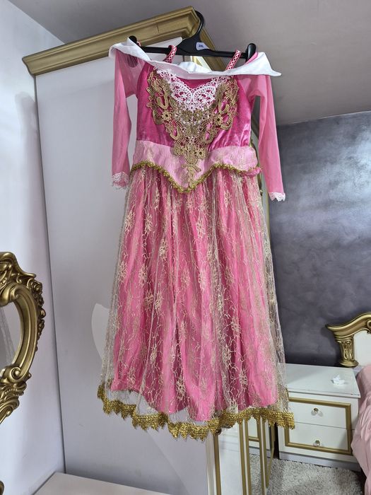 Rochie/rochita fete  roz Printesa Aurora Disney/ petreceri serbari