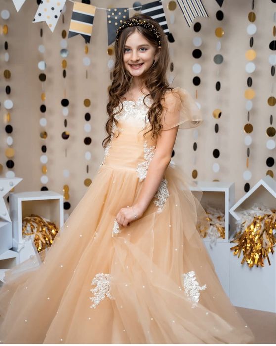 Прокат детских вечерних платьев