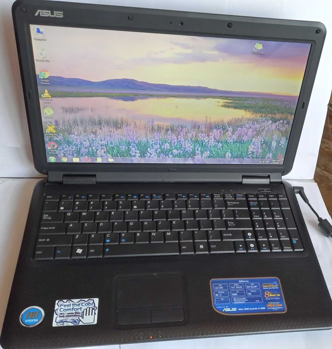 laptop ASUS K50C, păstrat bine, funcțional