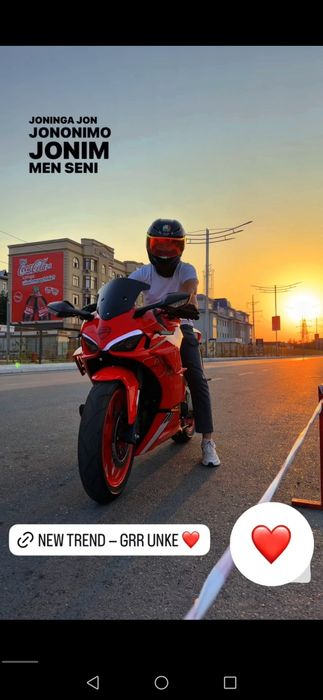 DUCATI 400 200 Tezliga chiqadi