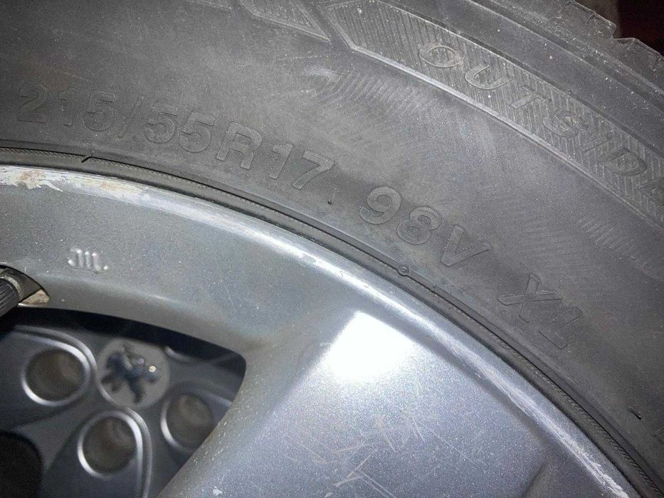 Vând roti de iarna pe 17