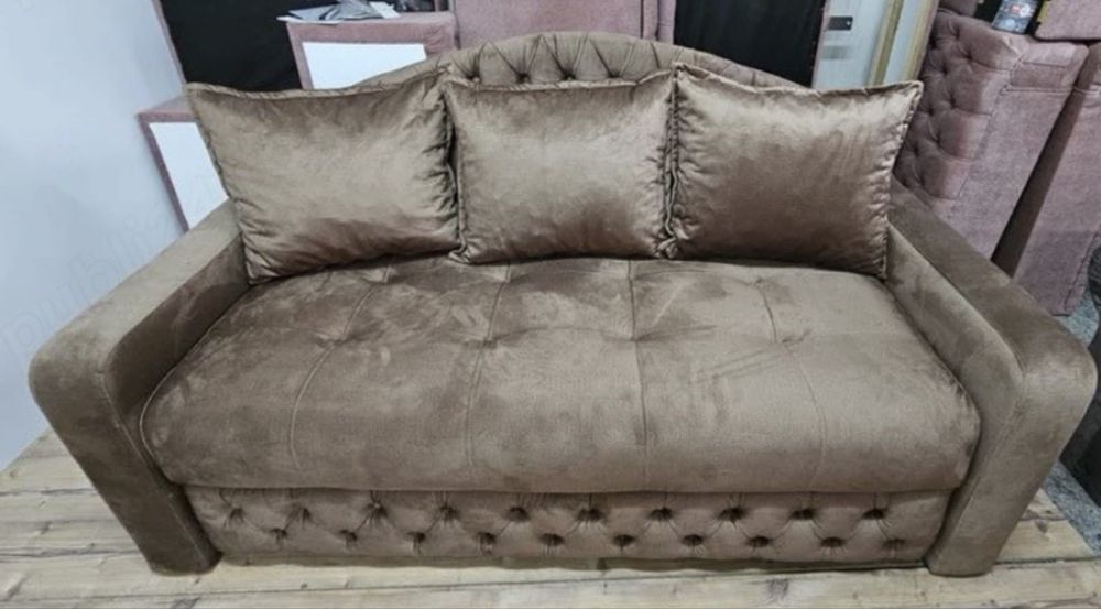 URGENT DE VANZARE Canapele premium elegance din catifea- 2 bucati