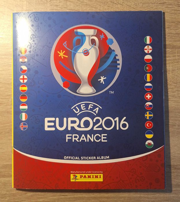 Попълнен Албум Панини Евро 2016