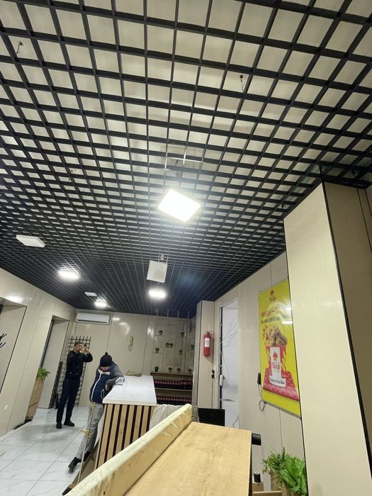 Грильято Армстронг монтаж