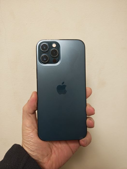 iPhone 12 Pro Max Blue 128GB Stare bună totul original liber retea