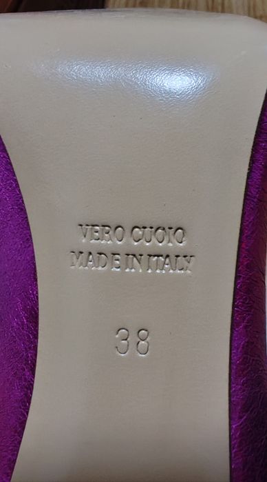 Pantofi dama vero cuoio