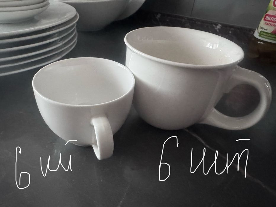 Продам Посуда-Сервиз белыйФарфор