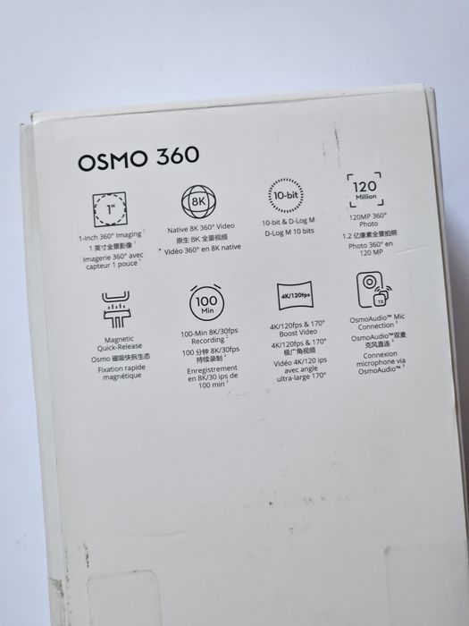 DJI Osmo 360 + DJI Stick 120