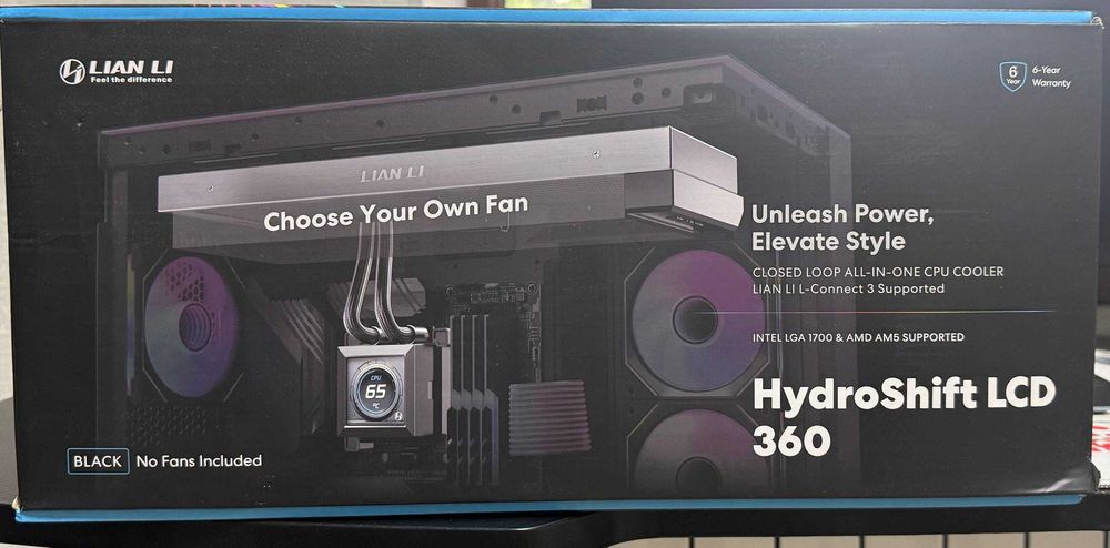 Продам AIO Lian Li Hydra Shift 360 LGA1700/AM5
