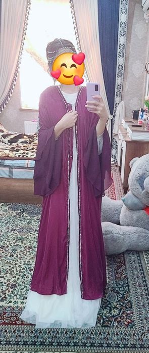 Abaya yangi. Fioletiviy rangi
