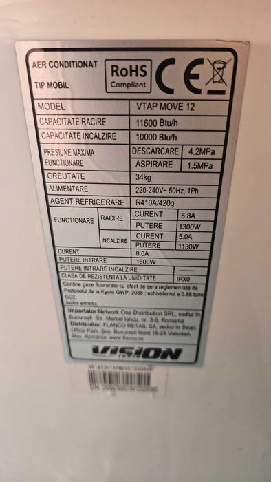 Aer conditionat mobil