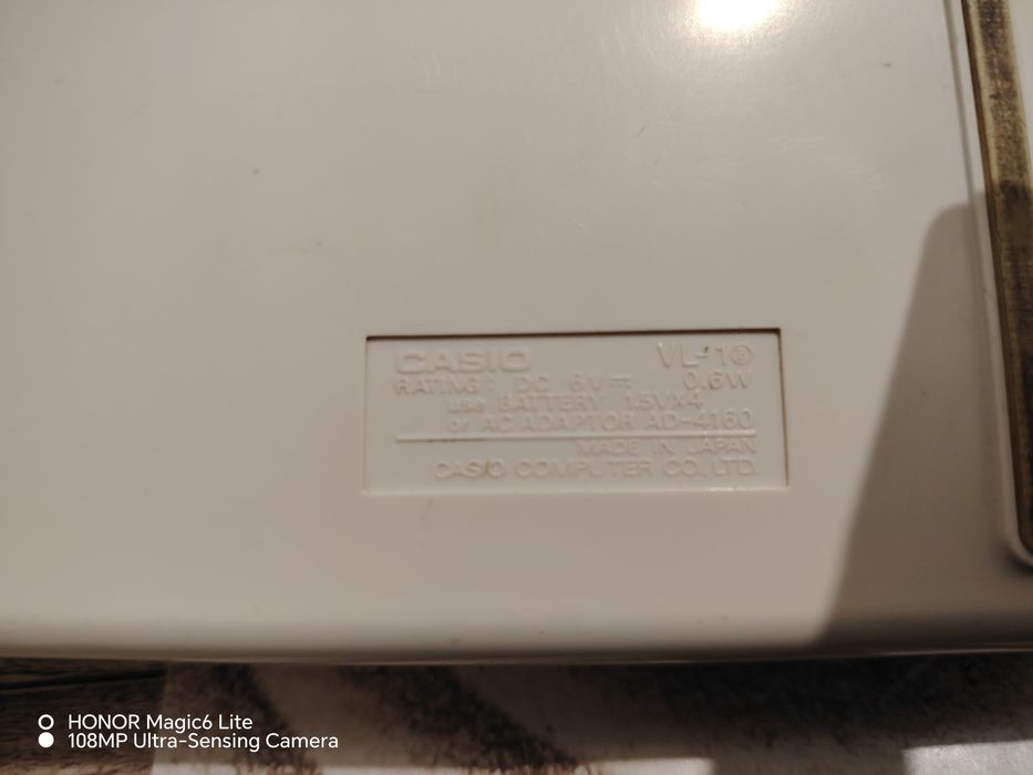 Orga/calculator de colecție Casio VL Tone