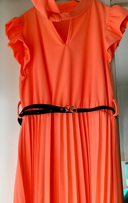 Rochie deosebita plisata