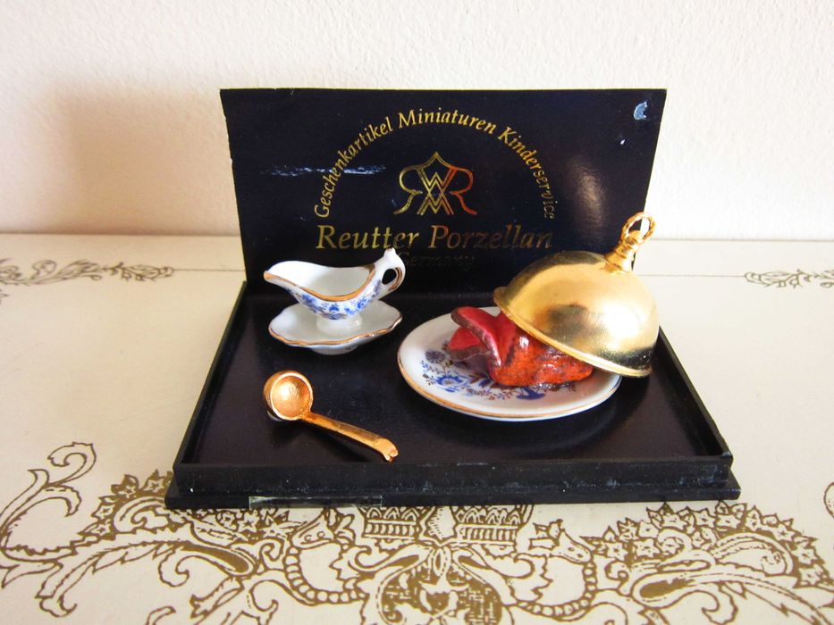 cadou deosebit rar Reutter Germany miniaturi  Dollhouse 1:12