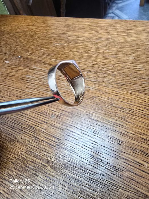 135лв/гр. МЪЖКИ ЗЛАТЕН ПРЪСТЕН - Заложна къща Бургас Галерия 65