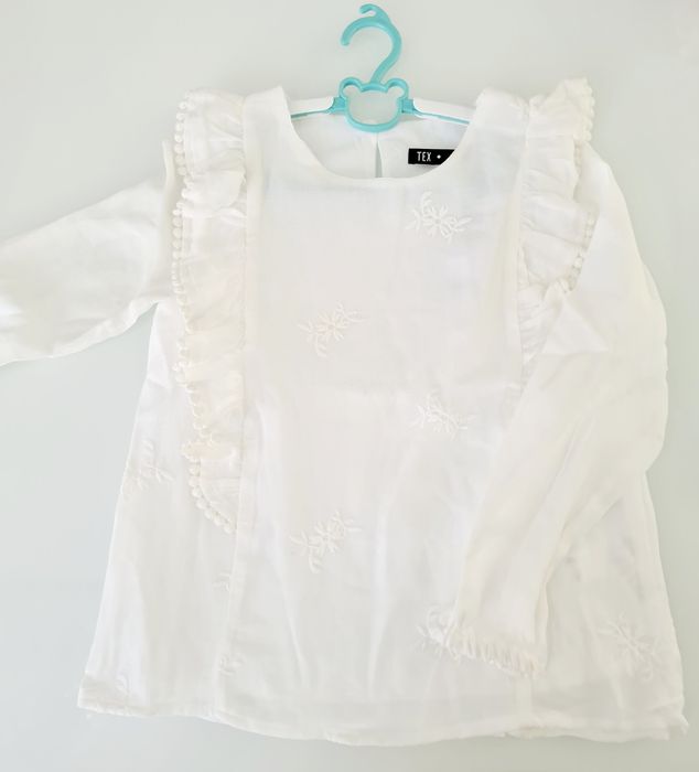 Нови! TEX Baby блузи с дълъг ръкав, комплект и жилетка