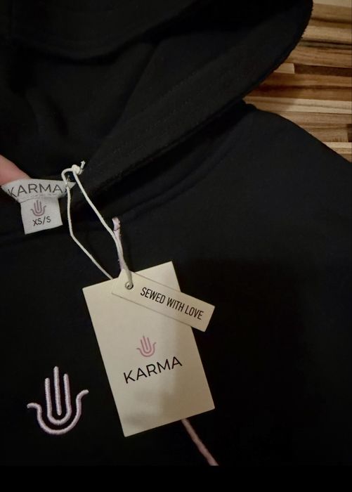 Черно худи GOOD KARMA XS/S