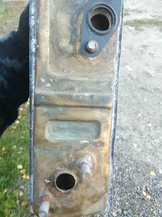 Радиатор печки. Медный.