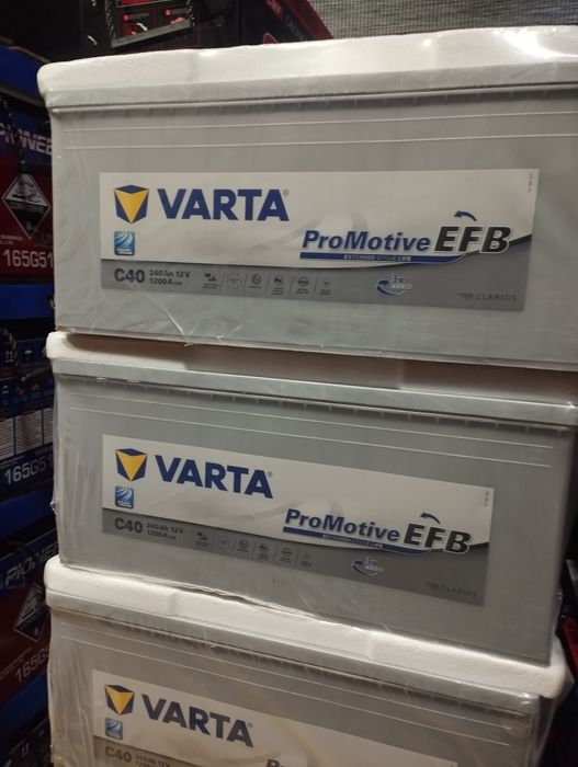 Varta 240ah EFB akkumulyator