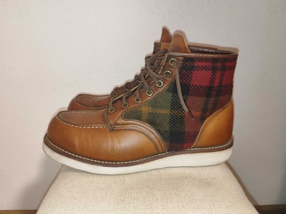 Ghete Red Wing x Woolrich, 43
