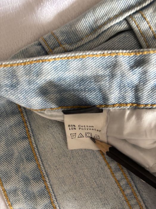 Дамски дънки/джинси, wide leg, Schein, размер 36, светло сини