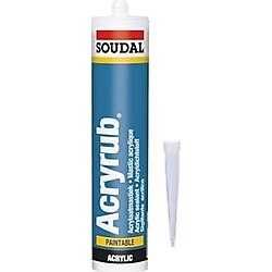 Soudal Acryrub — это акриловый герметик