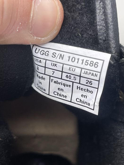 UGG Australia Cavitt leather military boots размер 40,5