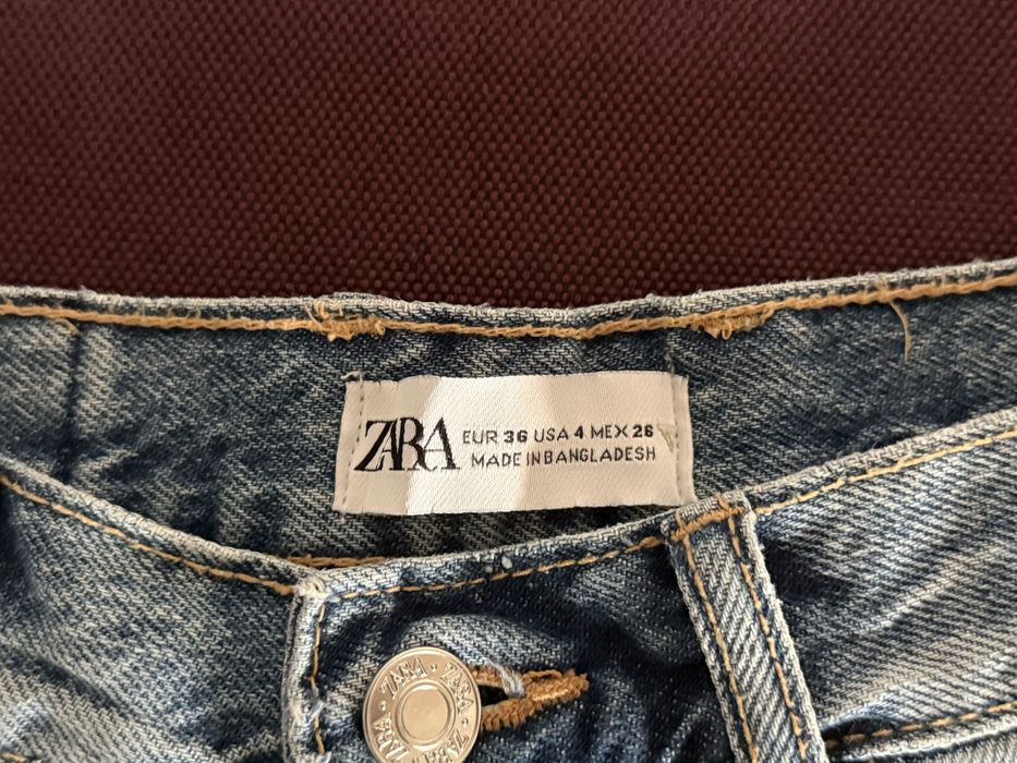 Дънкови къси панталони Zara